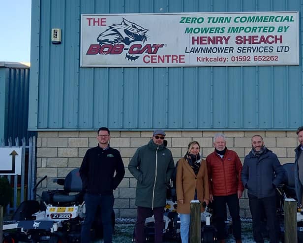 Guests paid a visit to Henry Sheach in Kirkcaldy this month