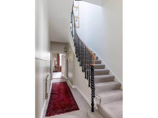 Hall and staircase.