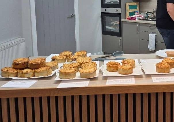 Selection of the Wee Cook Pies on offer.