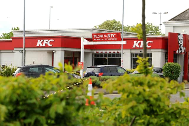KFC, Kirkcaldy (Pic:  Fife Photo Agency)