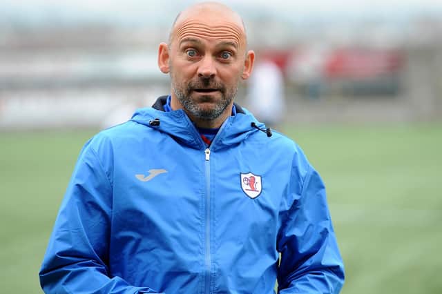 Raith assistant manager Colin Cameron (Pic Fife Photo Agency)