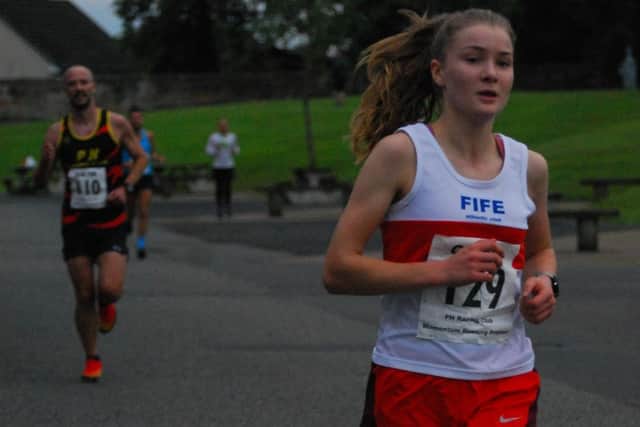 Katie Sandilands achieved time of 18:03 in Dunfermline