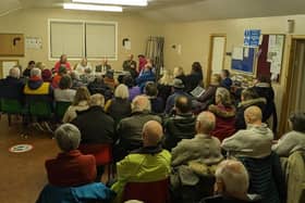 The meeting held to discuss the crossing closure