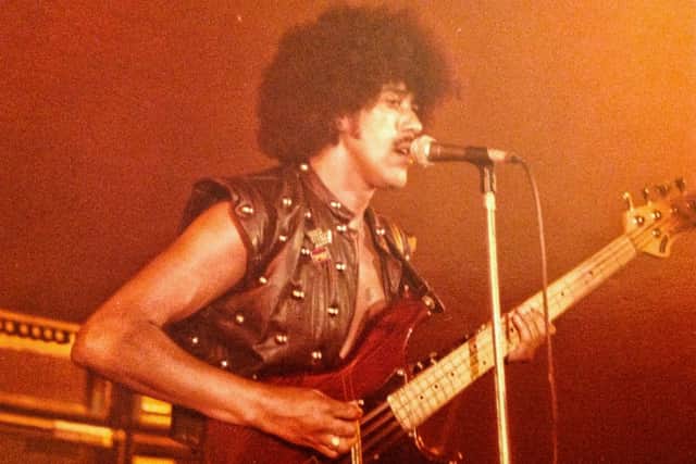 Thin Lizzy at Kirkcaldy Ice Rink on August 10 1981.(Pic: Craig Stirrat)