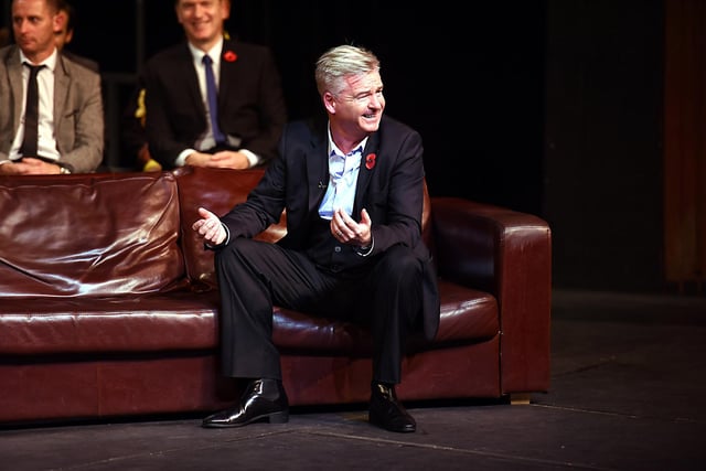 Celtic legend turned Sky pundit Charlie Nicholas was a huge hit when he appeared at our 2014 show.