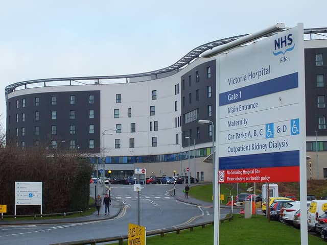 Victoria Hospital in Kirkcaldy (Pic: Fife Free Press)