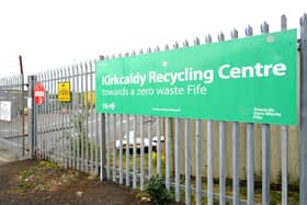 Kirkcaldy Recycling Centre is one of six affected (Pic: Fife Photo Agency)