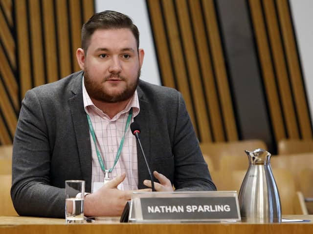 Nathan Sparling  chief executive, HIV Scotland