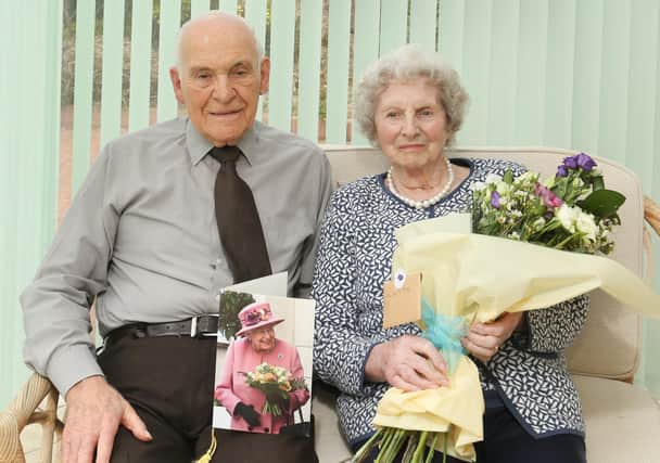 William and Jane Hogg - known better as Bill and Jean - celebrated their 70th wedding anniversary on Tuesday, March 29, 2022.  Pic: Andrew Beveridge.