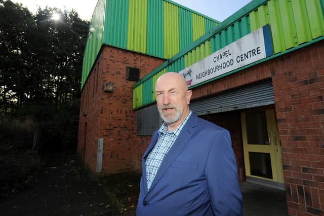 Chapel Neighbourhood Centre - pictured is Councillor Neil Crooks in 2016 (Pic: Fife Photo Agency)