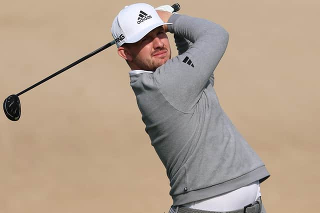 Connor Syme playing in a pro-am game prior to this week's Hero Dubai Desert Classic (Pic: Warren Little/Getty Images)
