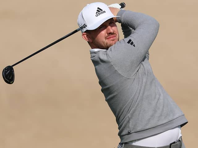 Connor Syme playing in a pro-am game prior to this week's Hero Dubai Desert Classic (Pic: Warren Little/Getty Images)