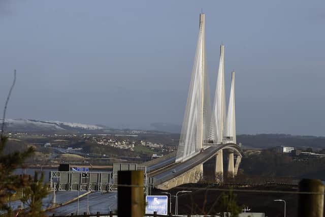 Work on the automated barrier system at both ends of the Queensferry Crossing will start on Monday.