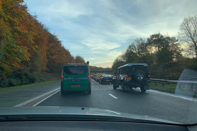 Major delays on A90 Queensferry Road picture: JPI Media
