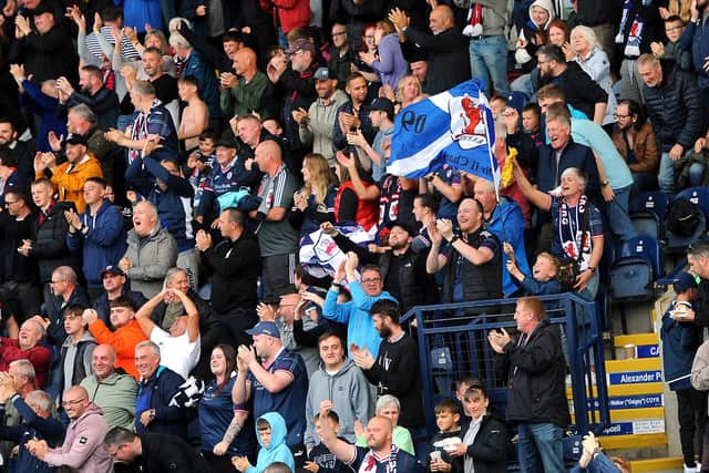 Rovers supporters have backed their team in significant numbers this season (Pic Fife Photo Agency)