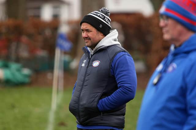 Kirkcaldy Rugby Club head coach Quintan Sanft (Pic by Michael Booth)