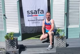 Adam Batterham is running the London Marathon for SSAFA