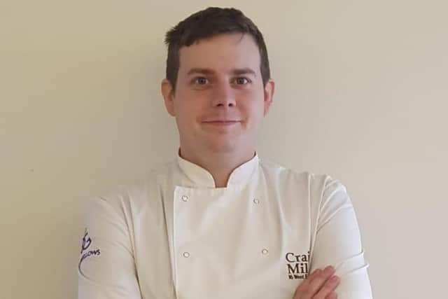 Spud Henderson, sous chef at Craig Millar @ 16 West End in St Monans, is one of five finalists for this year's Andrew Fairlie Scholarship.  (Pic: supplied)