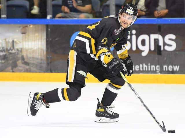 Nottingham Panthers ice hockey player Adam Johnson. Photo: Panthers Images / SWNS