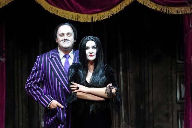 Gomez and Morticia are set to welcome the family of Wednesday's boyfriend into their home in the comedy musical.