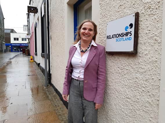 Mieke van der Zjipp, manager of Couples Counselling Fife (RSCCF), based in Kirkcaldy