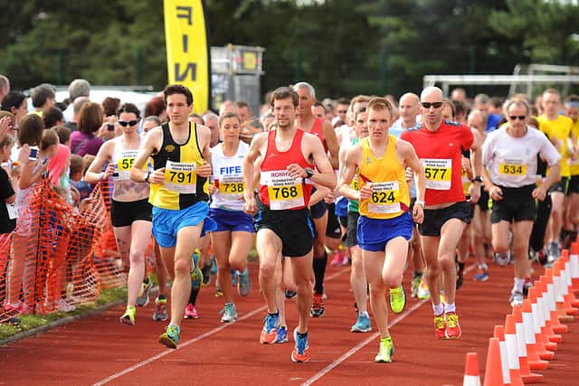 The 2014 Road Running Festival 10k  event in Glenrothes (Pic: Fife Photo Agency)