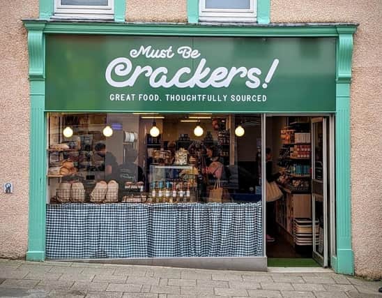 The new Must Be Crackers store in Dunfermline's High Street (Pic: Submitted)