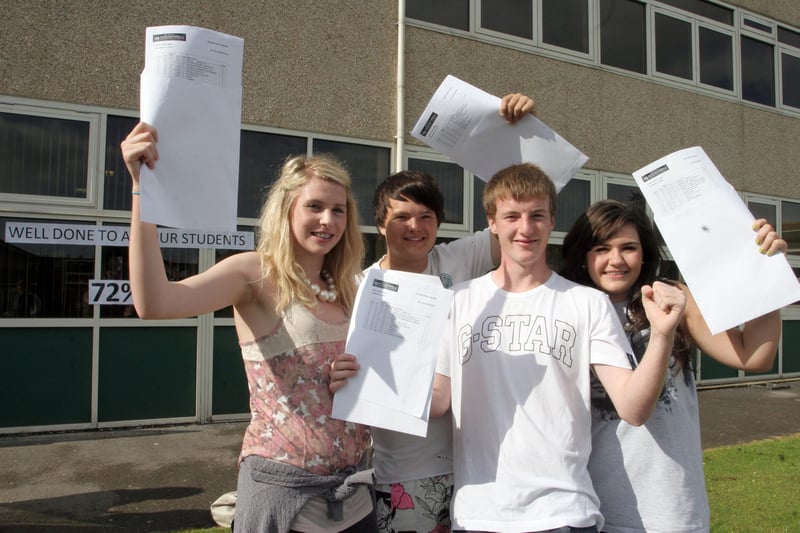 It's always a nervous time for students when they get their GCSE results. It was a memorable day for Olivia Taylor, Callum Bigg, Simon Ashall and Lauren Evans when they finally got to see all their hard studying pay off in 2009.