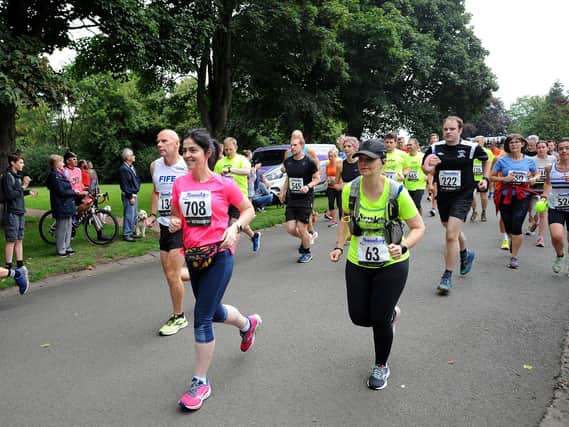 The running festival saw races take place over two days.  Pic: Fife Photo Agency