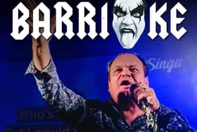 Poster for Shaun Williamson's Barrioke show (Pic: Submitted)