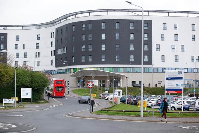 A&E at Victoria Hospital, Kirkcaldy, has handled record numbers of patients in recent months (Pic: Scott Louden)