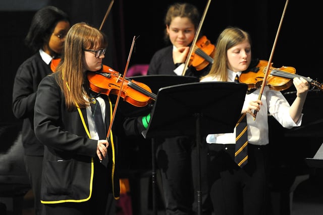 Kirkcaldy High School string ensemble are taking part in this year's festival.