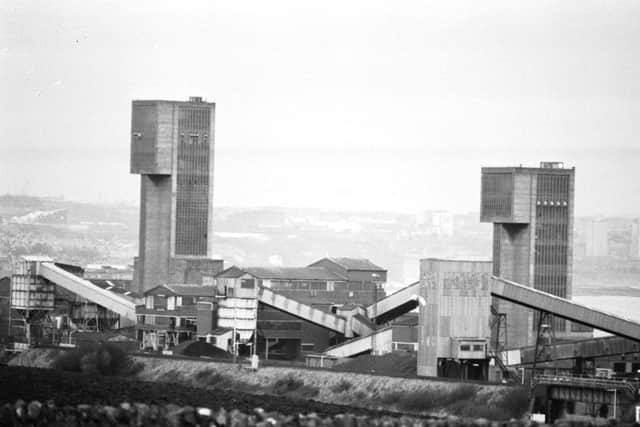 The winding towers at Seafield colliery in Kirkcaldy (Pic: TSPL)