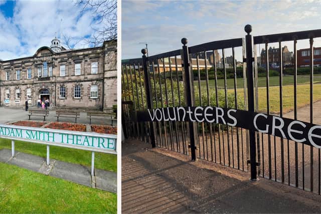The Adam Smith Theatre and Volunteers Green have been given new funding