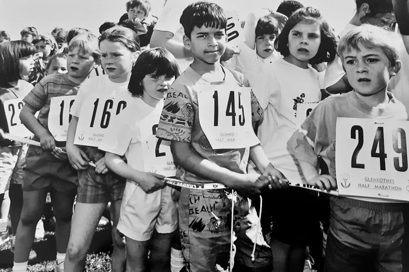 Glenrothes' road running festival has always had fun runs and junior events to encourage local youngsters to get involved.
This group took part in the 1992 event.