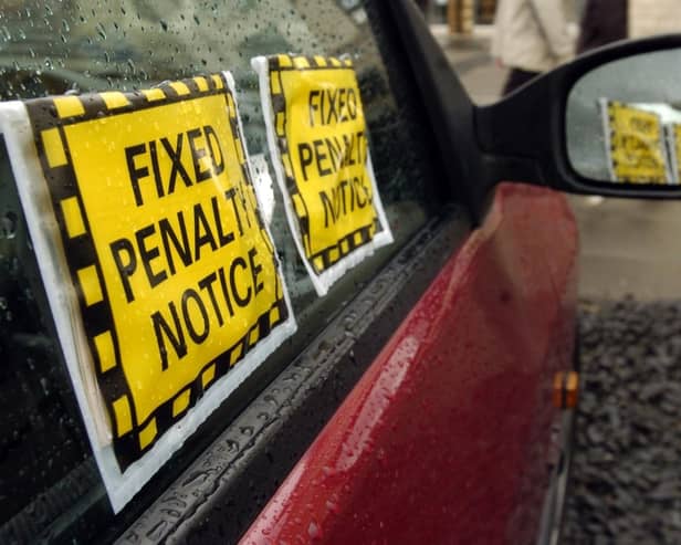 Parking tickets were issued in Kirkcaldy High Street more than anywhere else in Fife (Pic: TSPL)