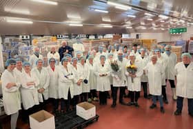 Tracy Daly from Glenrothes has been with Thornton based Noble Foods for 25 years (Pic: Submitted)