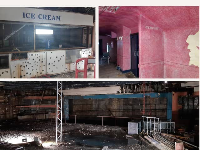 How the former ABC Cinema looks today - and in need of millions of £s to renovate it.