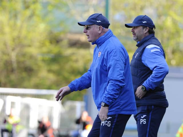 John McGlynn and Paul Smith have confirmed their departures from Stark's Park. (Pic: Alan Murray)