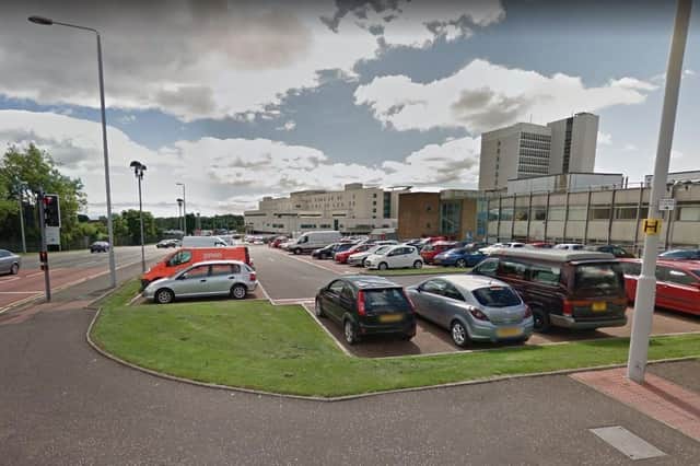 Figures have shown there is a large increase in the number of people waiting for a hospital appointment in Fife since lockdown. Pictured is Victoria Hospital, Kirkcaldy. Pic: Google Streetview 2017