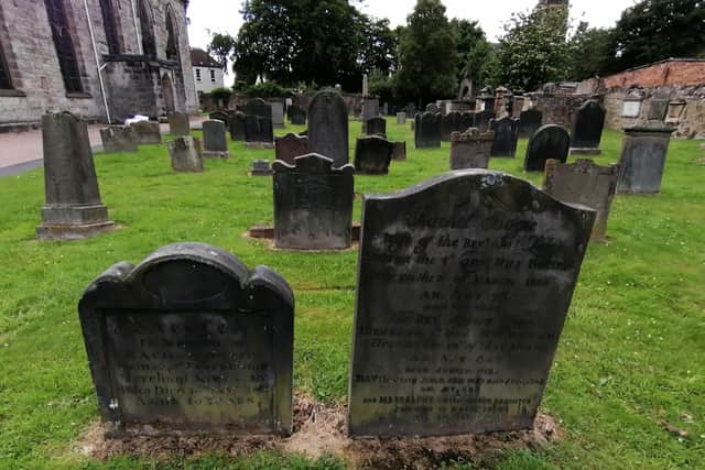 Explore Kirkcaldy Old Kirk's historic graveyard (Pic: Fife Free Press)