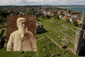 Golf fans at The Open can visit St Andrews Cathedral - the last resting place of Old Tom Morris