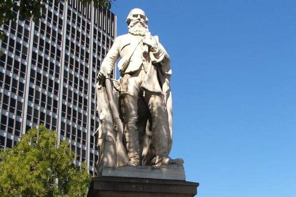 John McDouall Stuart Statue, Adelaide (Pic: Stuart Society)