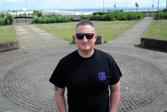 DJ Lewis Montague has organised the KY-ONE Dance Event taking place in Kirkcaldy in August.  Pic: Fife Photo Agency.