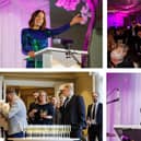 Fife Business Awards: Donna Reynolds, Blackadders, Partner and Head of Edinburgh Office; Fred MacAulay host (Pics: Kenny Smith)