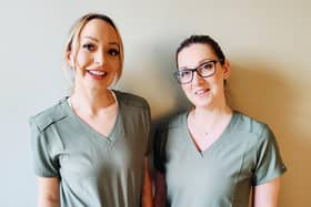 Carol Ann Brown and Michelle Winter  at The Secret Garden Rooms therapy massage business which has moved into bigger premises in Kirkcaldy (Pic: Submitted)
