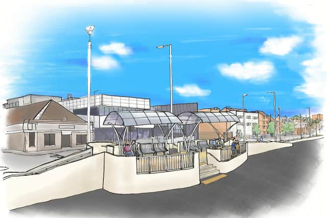 Artist impression of the £1.41 million Kirkcaldy Waterront regeneration plan