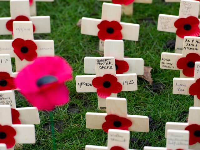 Kirkcaldy's First Field Of Remembrance will be unveiled this month | Pic TSPL
