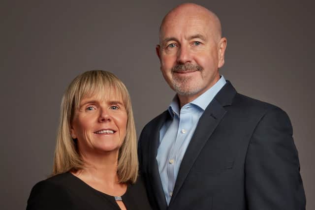 Mike and Pam Floyd who have acquired Lovats Engineering in Kirkcaldy