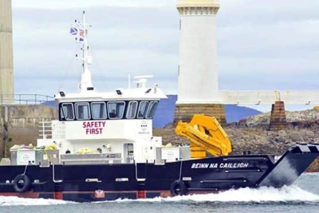 The vessel Beinn na Cailleach which was involved in an the incident which saw Clive Hendry, 58, die. (Pic: COPFS/PA Wire )